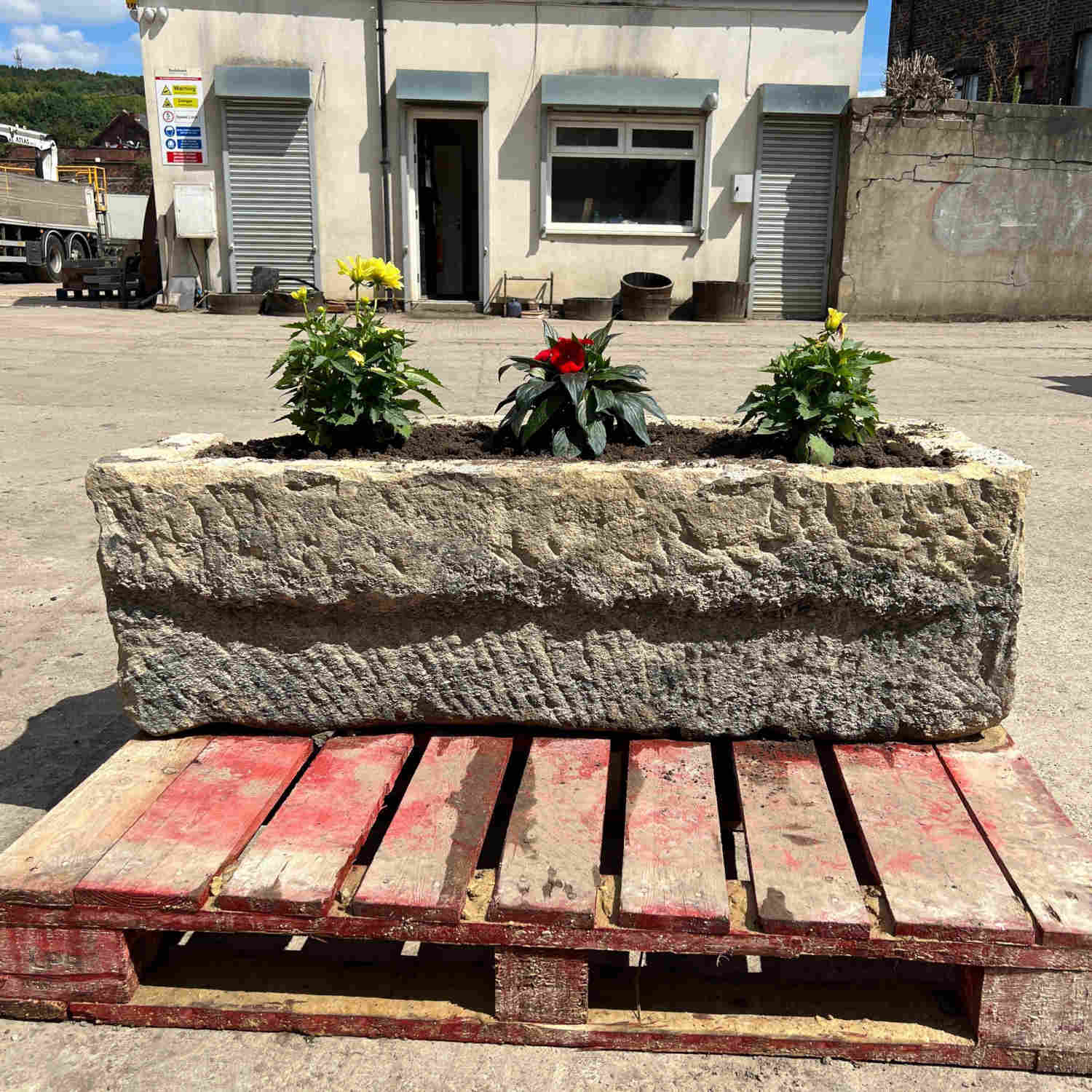 Reclaimed Stone Trough Planter | Britannia Stone