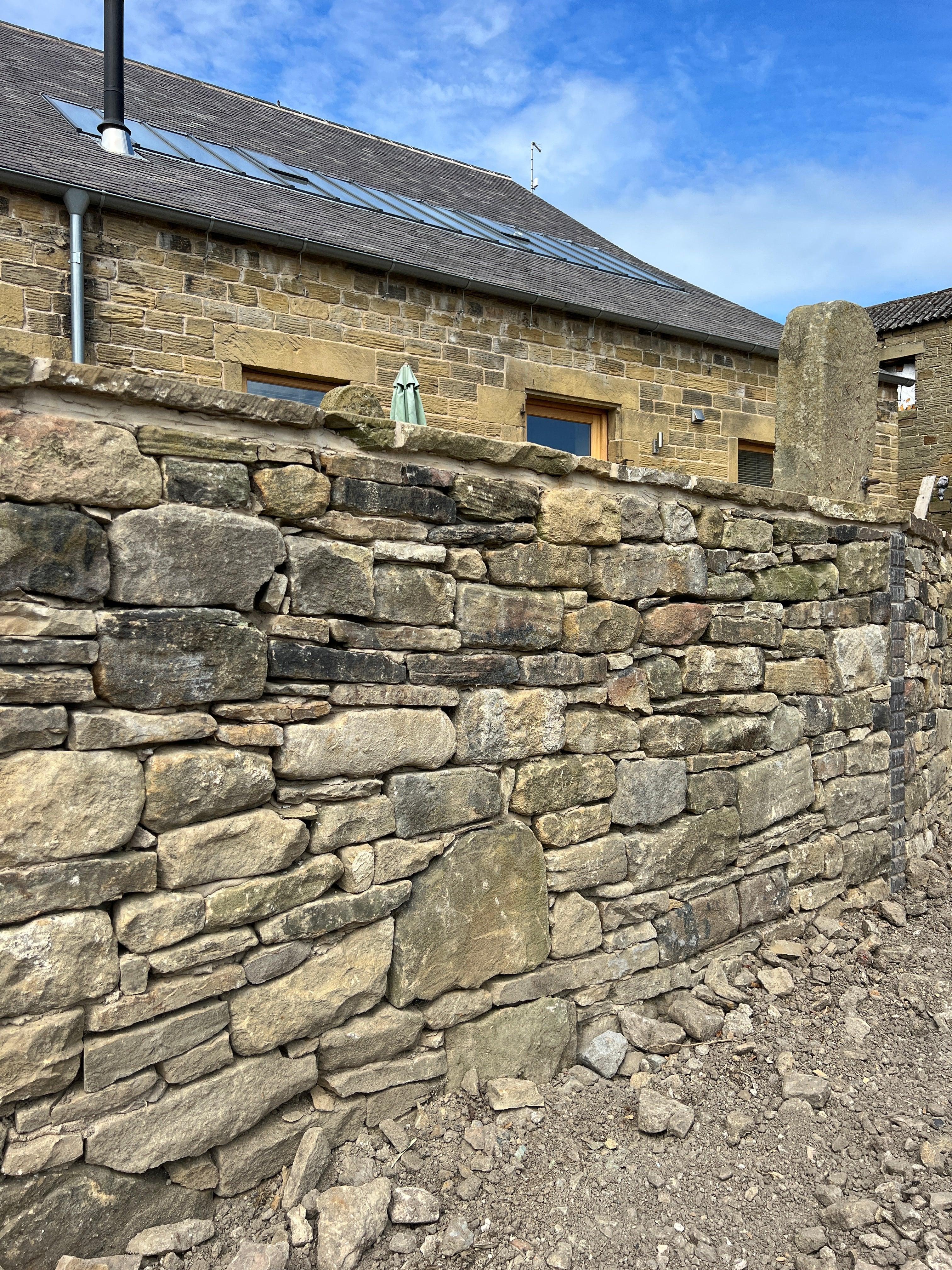 Reclaimed Walling Stone in Bulk Bags - Reclaimed Brick Company