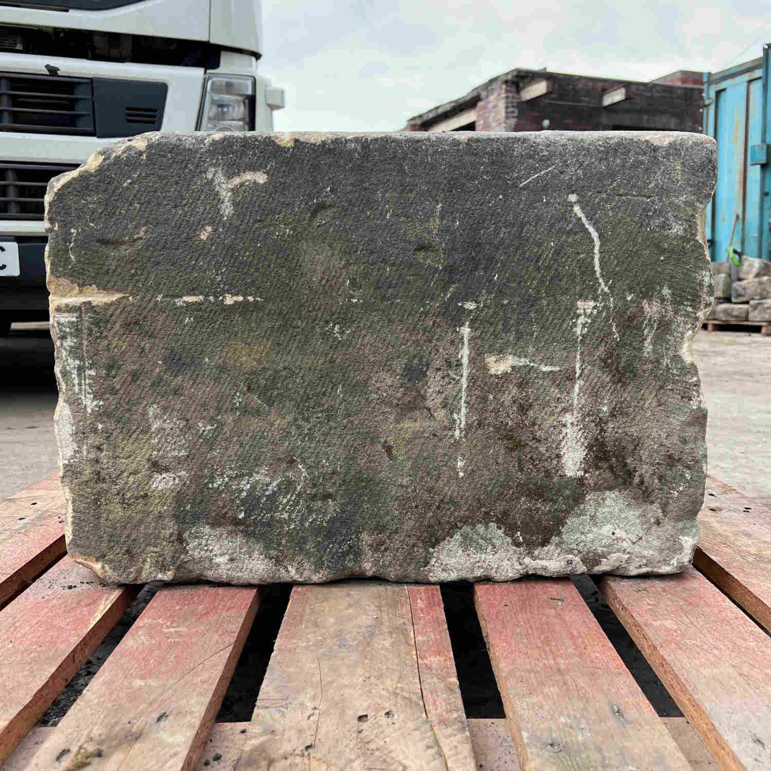 Reclaimed York Stone Statue Plinth | Britannia Stone