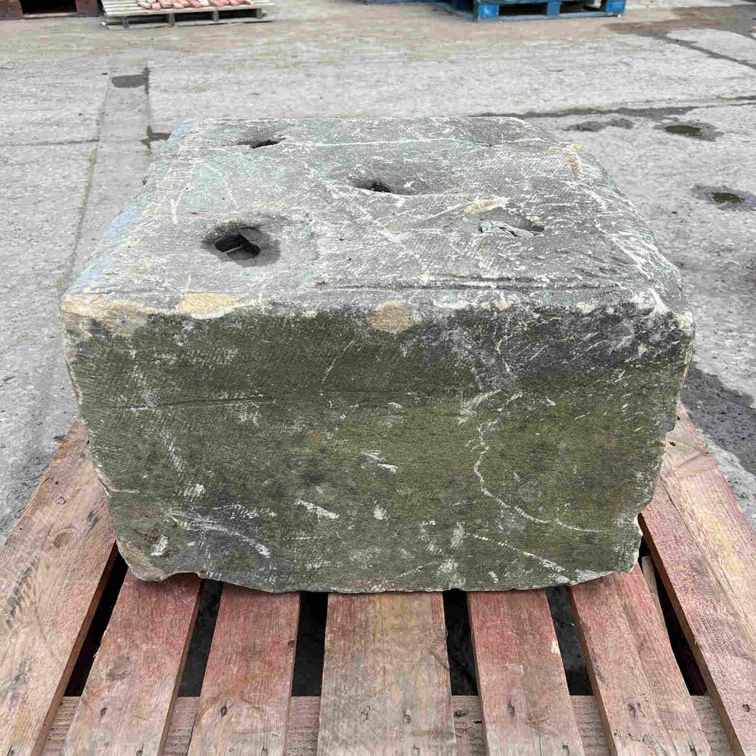 Reclaimed York Stone Statue Plinth | Britannia Stone