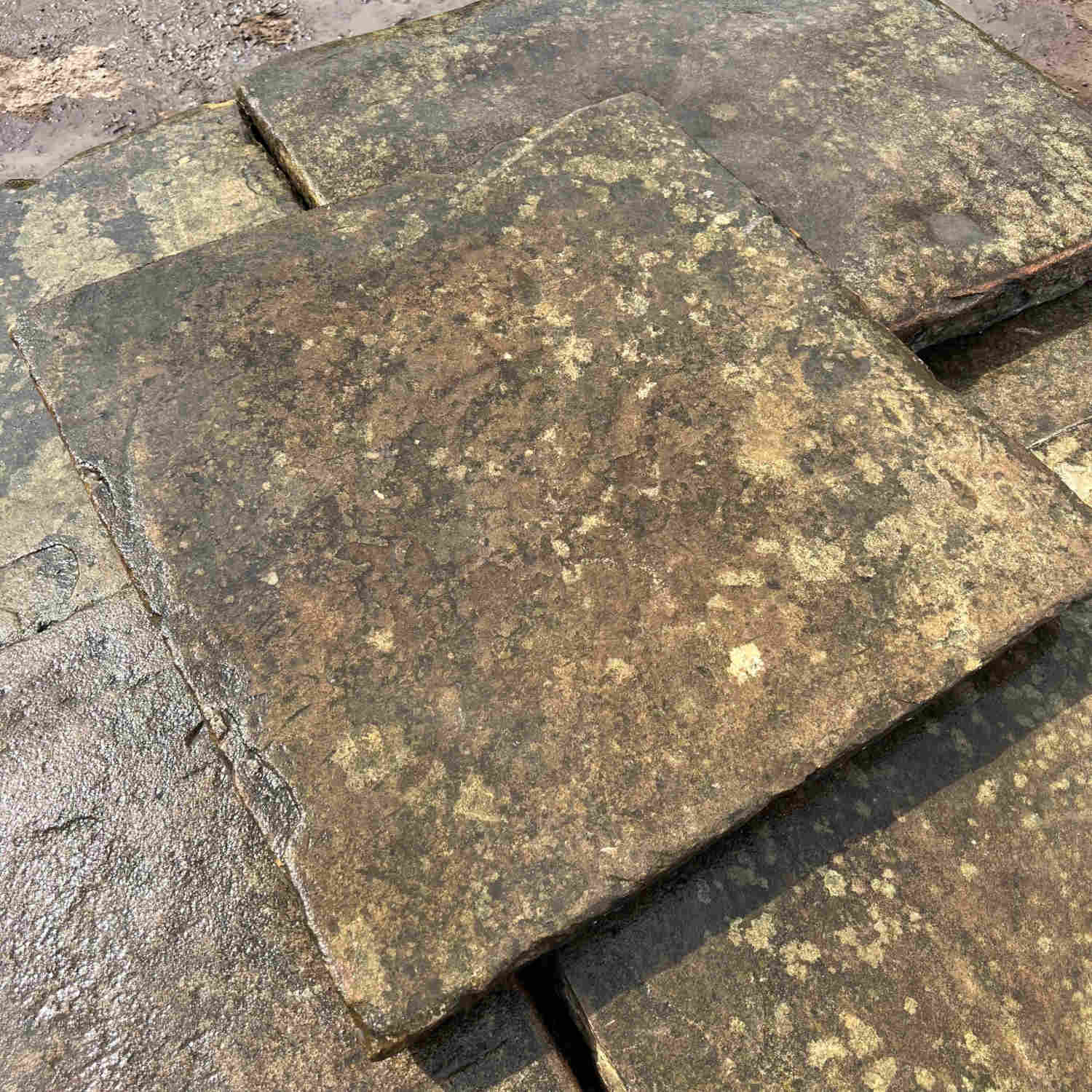 Reclaimed Yorkstone Cathedral Grade Paving - Per SQM - Britannia Stone