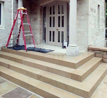 Sawn Stone Deep Steps - Britannia Stone