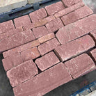 Tumbled Cheshire Red Sandstone Walling in Bulk Bags from Britannia Stone